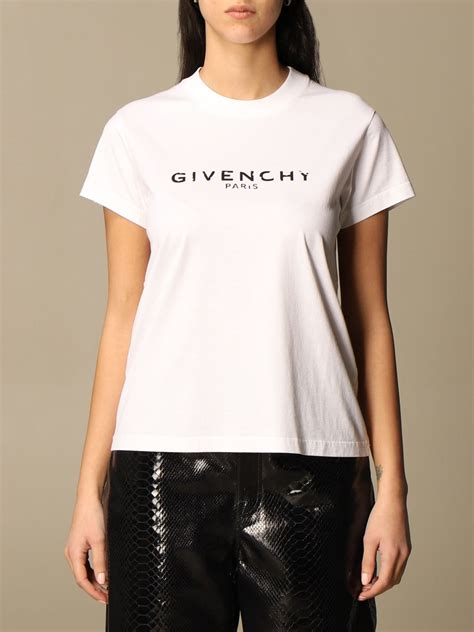 authentic womens givenchy tshirt|givenchy cropped t shirt.